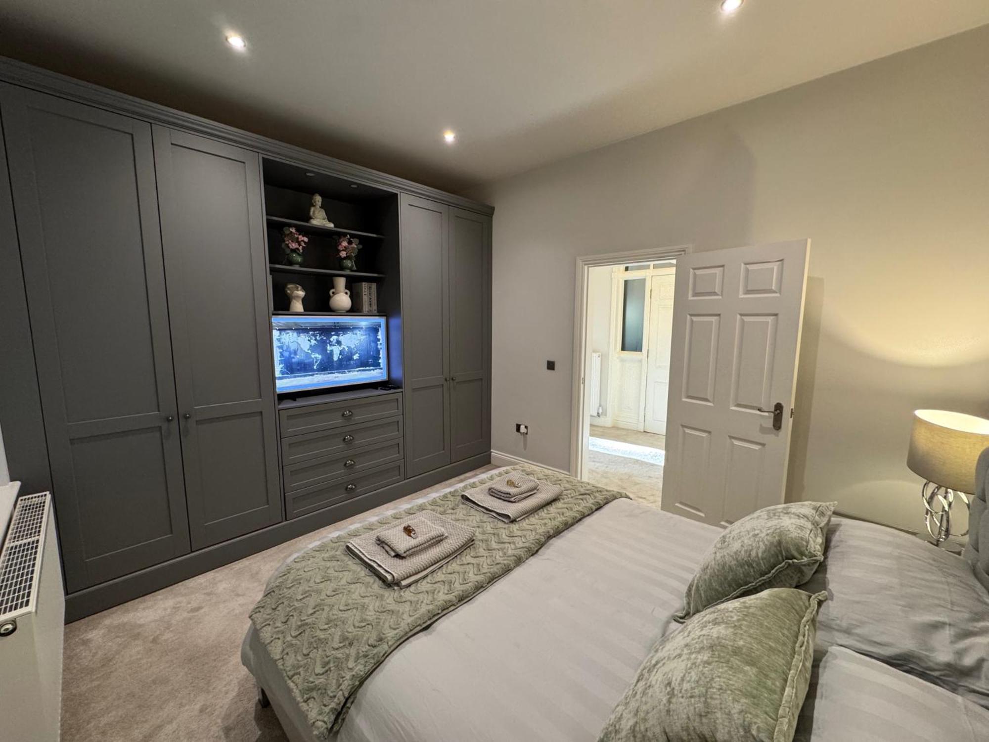 Kingbed - Freeoff-roadparking - Contactlesscheckin Appartement Preston (Lancashire)